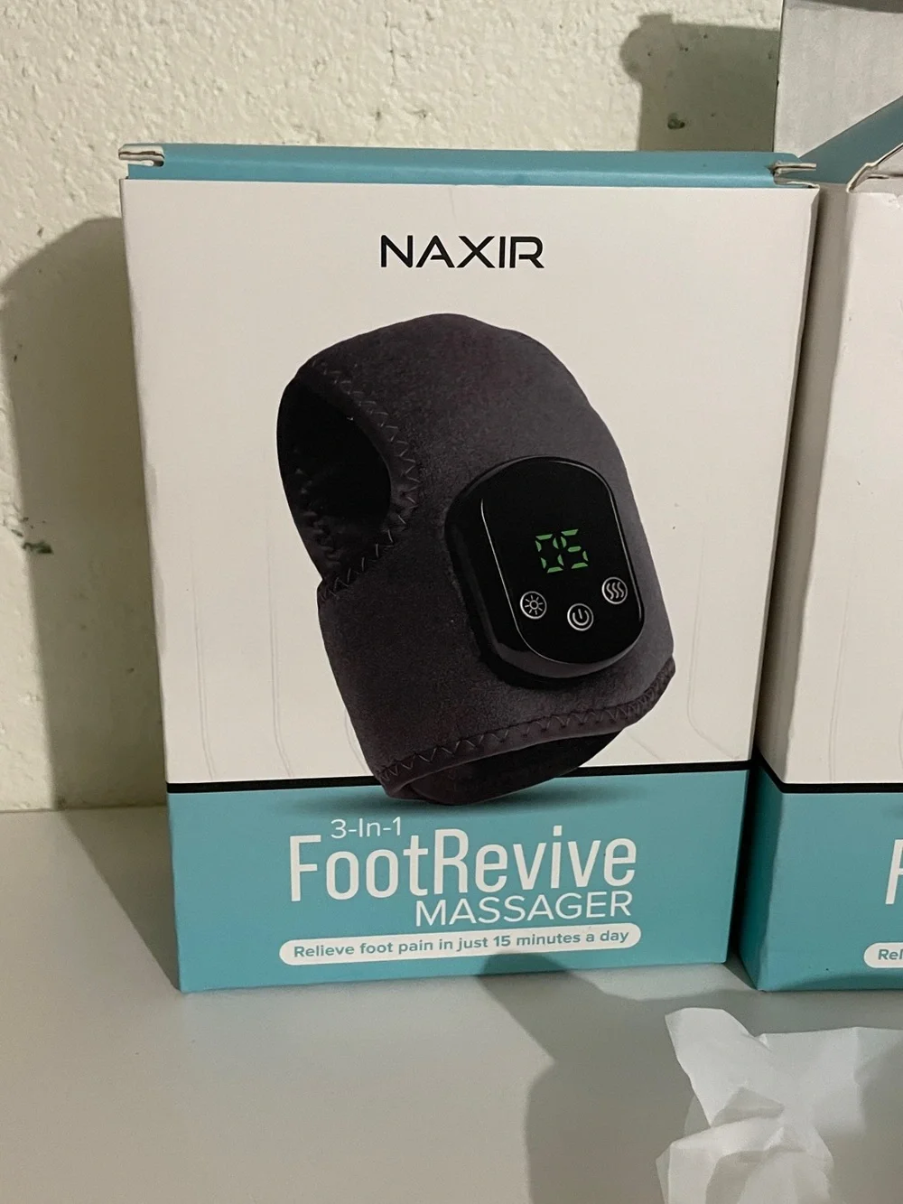 Naxir FootRevive 3-in-1 Foot Massager - Pair